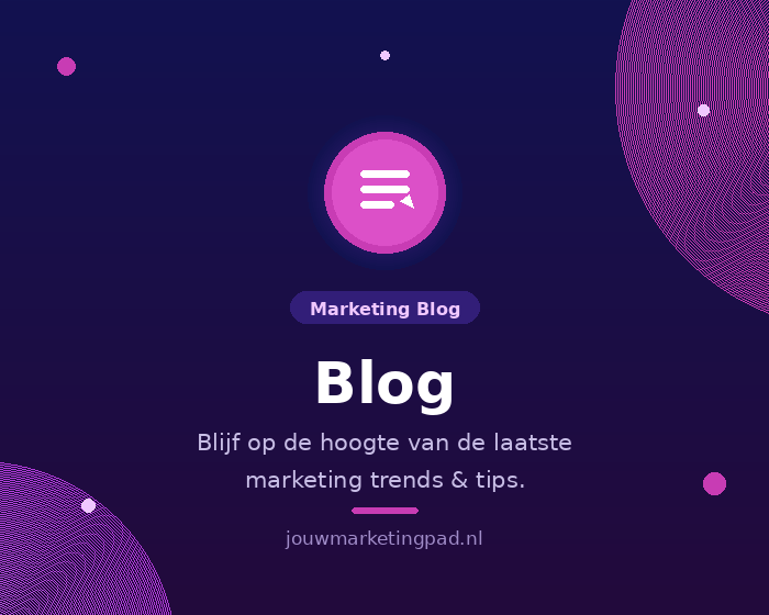 blog jouwmarketingpad.nl